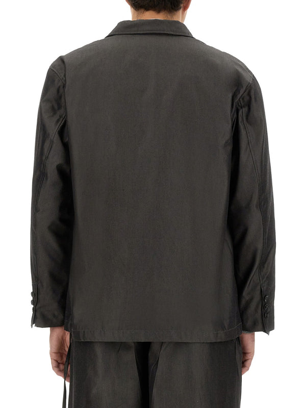 Oversize Cotton Jacket Grey