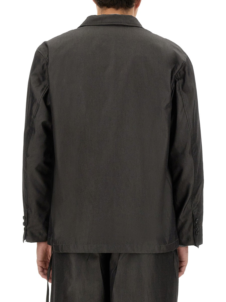 Oversize Cotton Jacket Grey