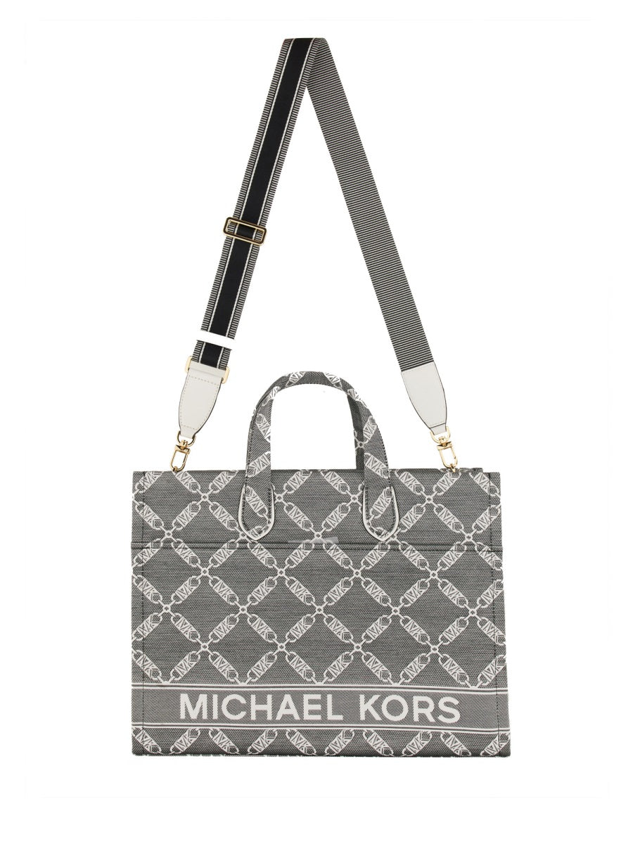 Gigi Large Tote Bag Black 53.cotton Handbags