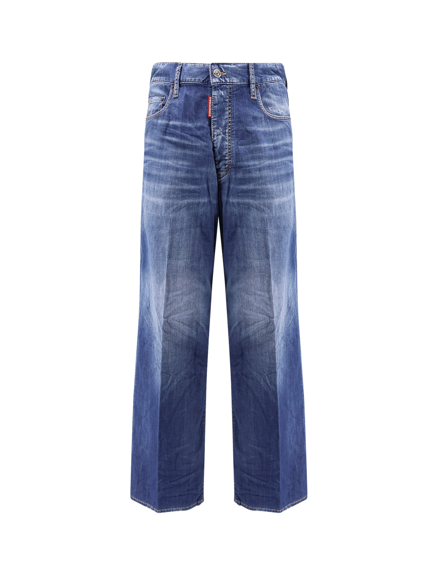 Dsquared2 Jeans Blue Cotone Elastan