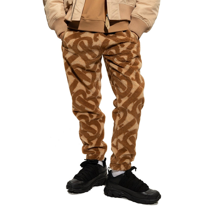 Dimitri Trousers Brown Polyester Wool