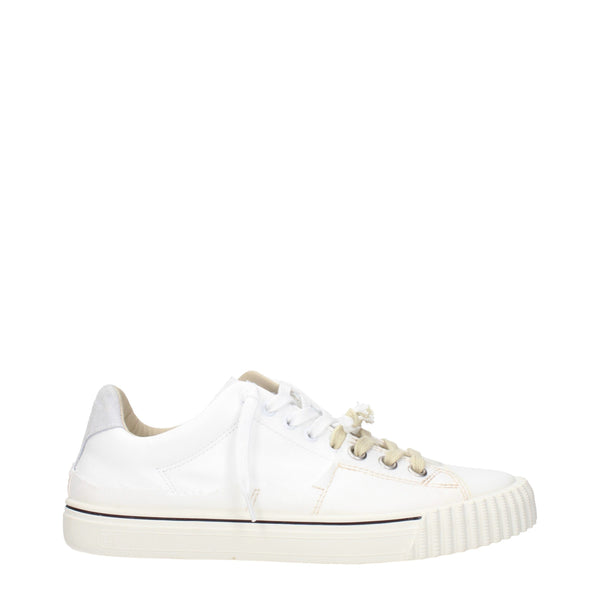Maison Margiela Leather sneaker in white