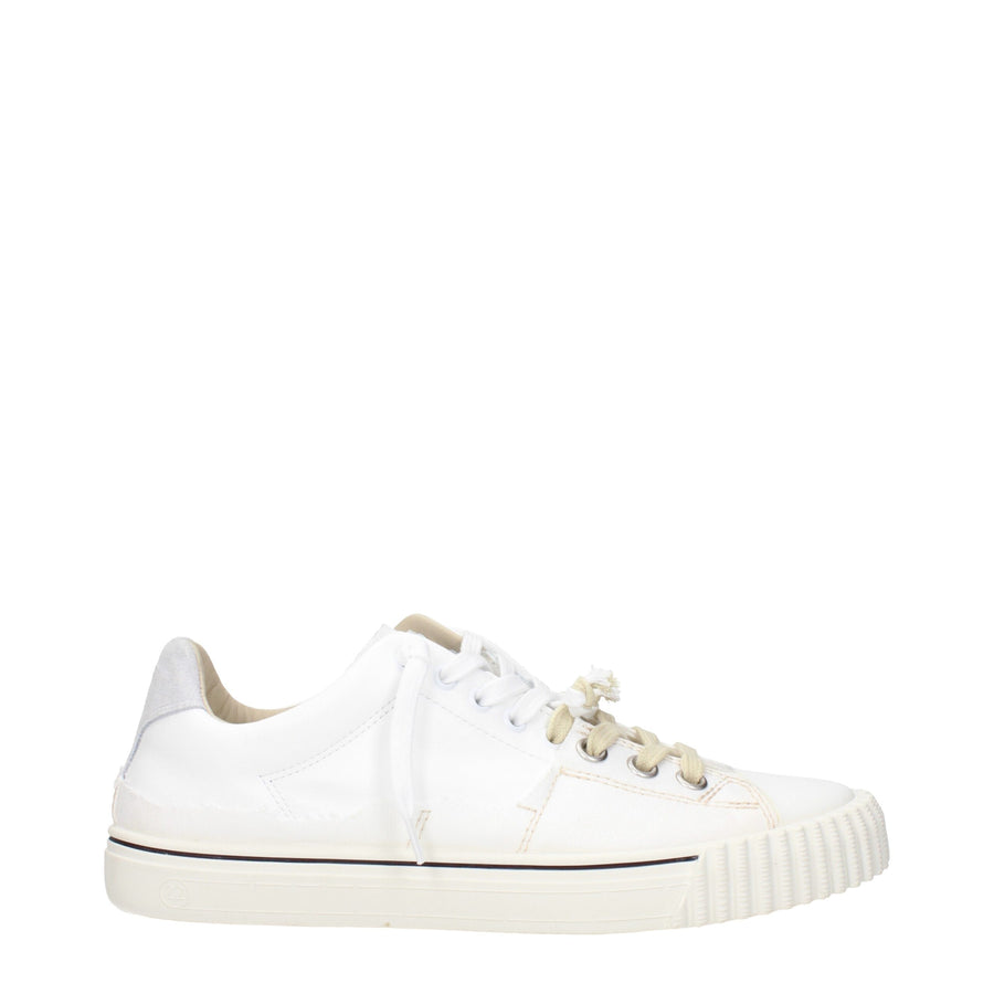 Maison Margiela Leather sneaker in white