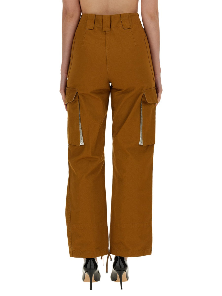 Cotton Pants Buff Trousers