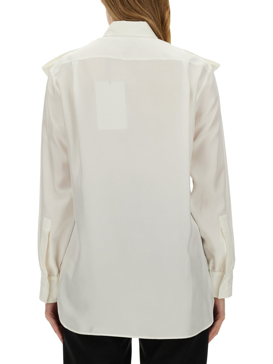 Silk Shirt White Mulberry