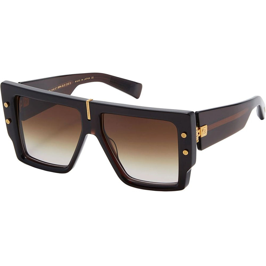 Balmain BABPS144C57AC Acetate sunglasses in black