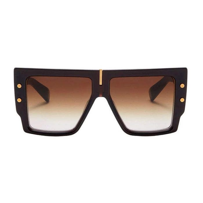 Balmain BABPS144C57AC Acetate sunglasses in black — view 2