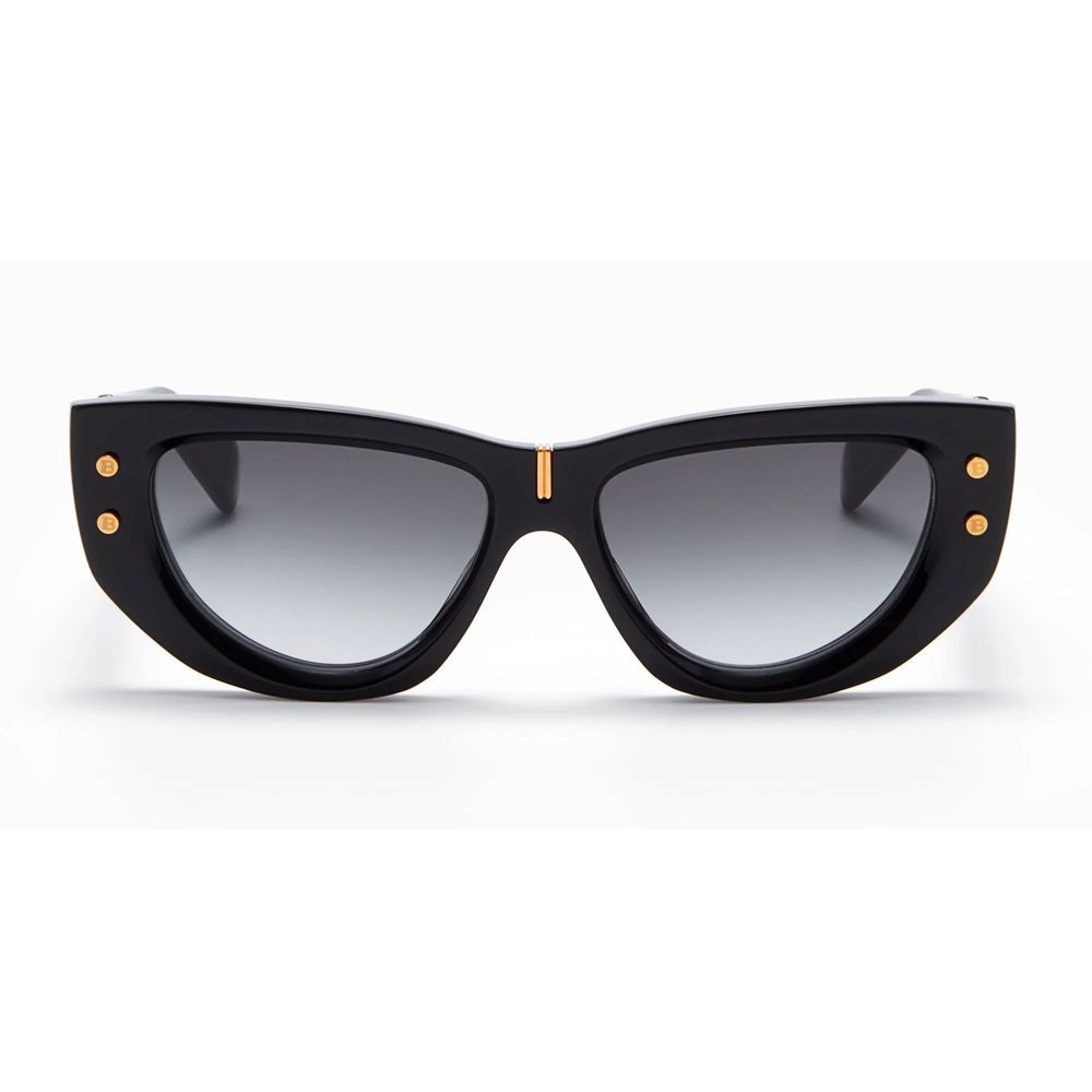 Balmain BABPS151A55AC Acetate sunglasses in black — view 2