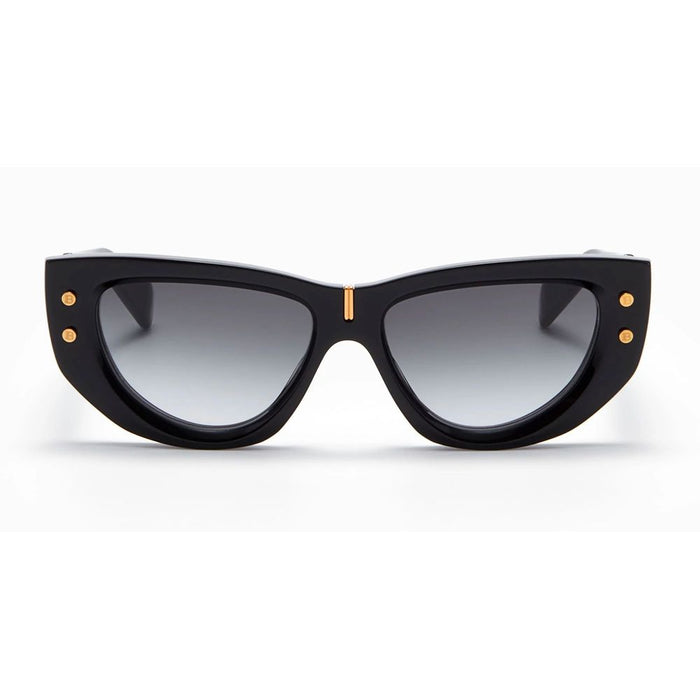 Balmain BABPS151A55AC Acetate sunglasses in black — view 2