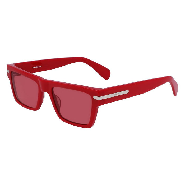 Ferragamo FESF1086S5419600AC Acetate sunglasses in red
