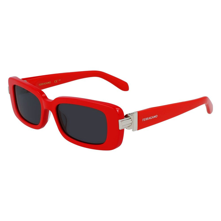 Ferragamo FESF1105S5217600AC Acetate sunglasses in red