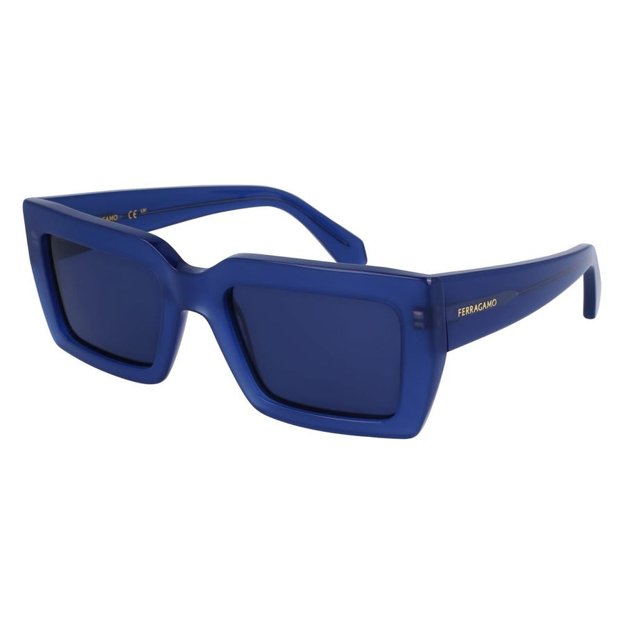Ferragamo FESF1108S5421423AC Acetate sunglasses in blue
