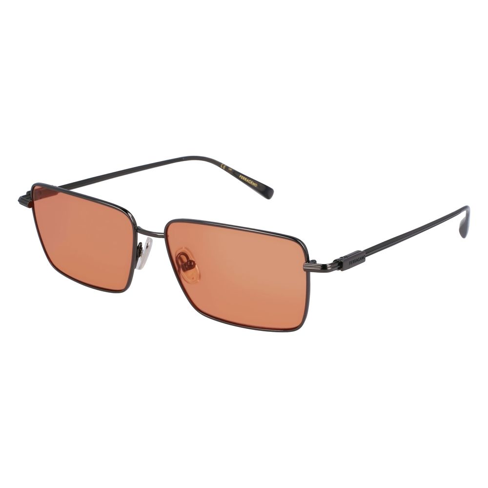 Gray Metal Sunglasses