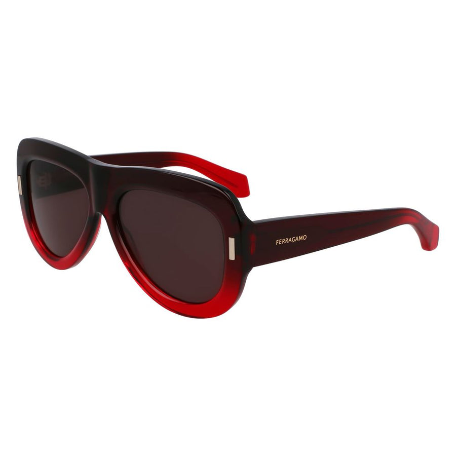 Ferragamo FESF2029SE615AC Acetate sunglasses in red