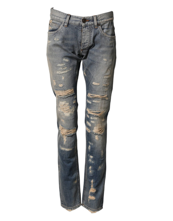 Dolce & Gabbana 100% Cotton jeans in blue