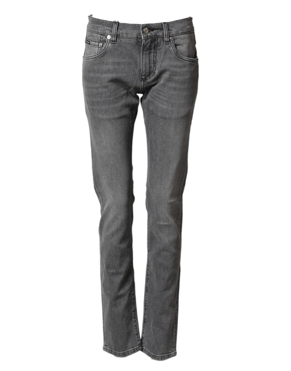 Dolce & Gabbana 98% Cotton jeans in gray