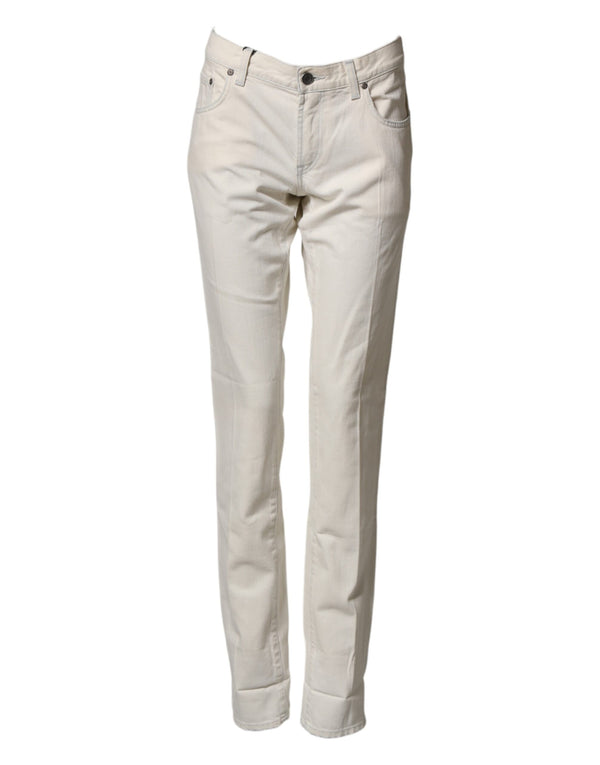 Dolce & Gabbana 100% Cotton jeans in white