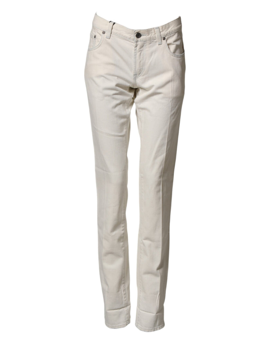 Dolce & Gabbana 100% Cotton jeans in white