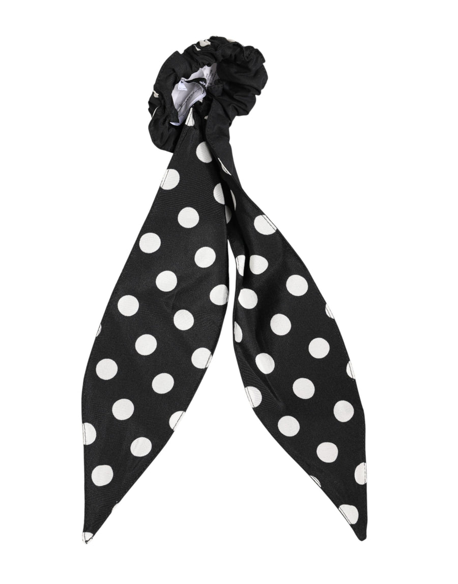 Dolce & Gabbana 73% Cotton hair band in black