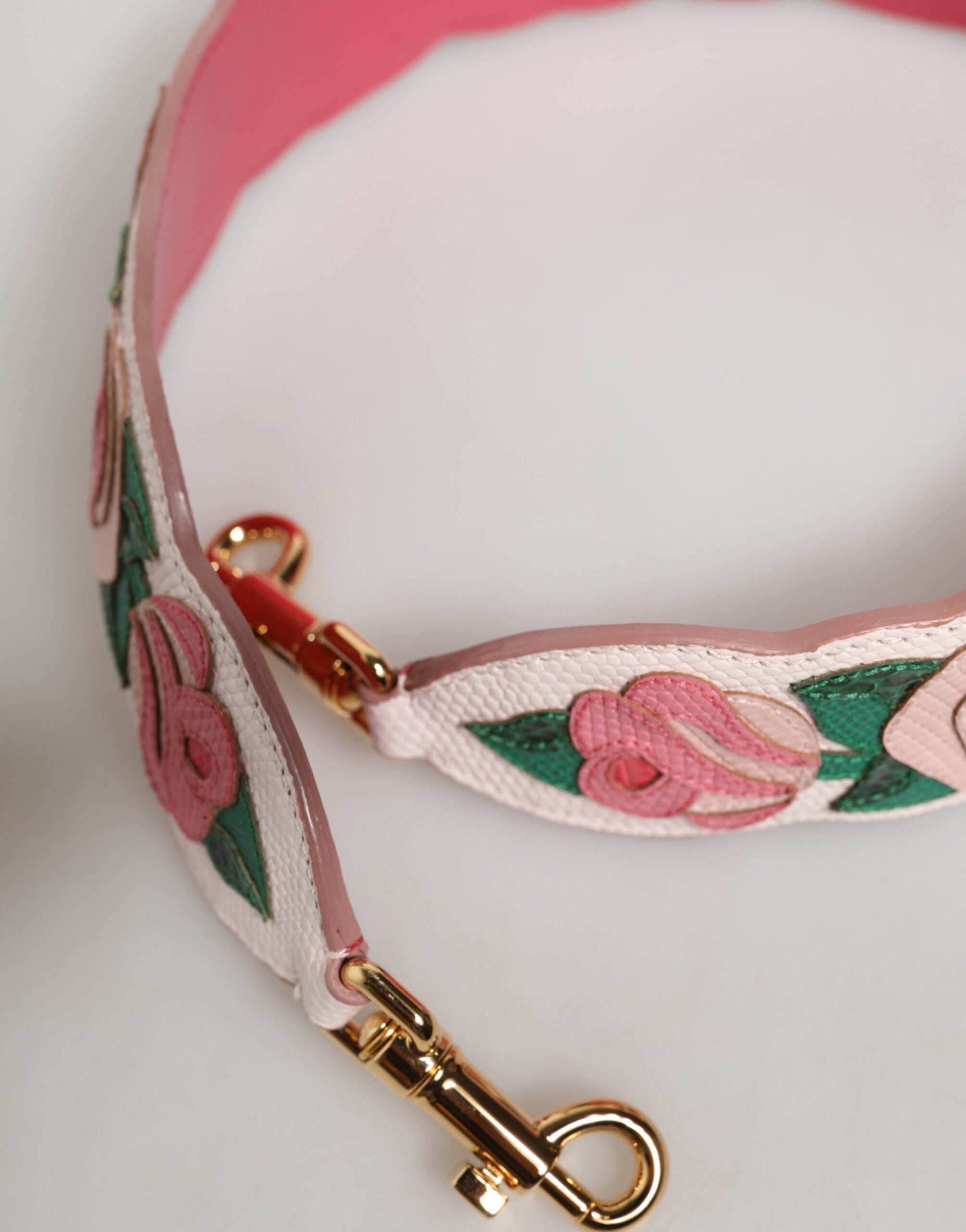 Strap White Floral Calf Leather Bag Accessory Shoulder Ayers