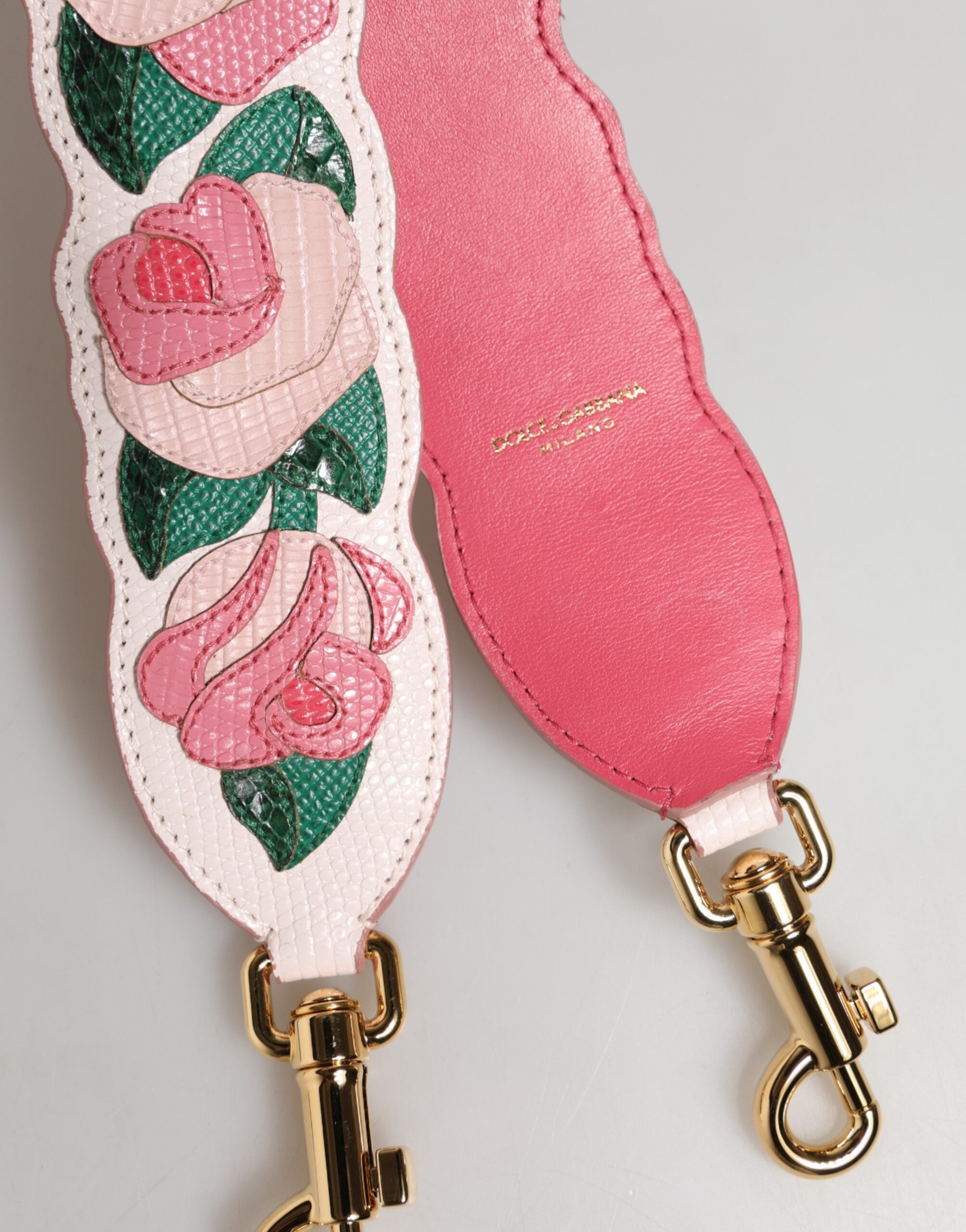 Strap White Floral Calf Leather Bag Accessory Shoulder Ayers