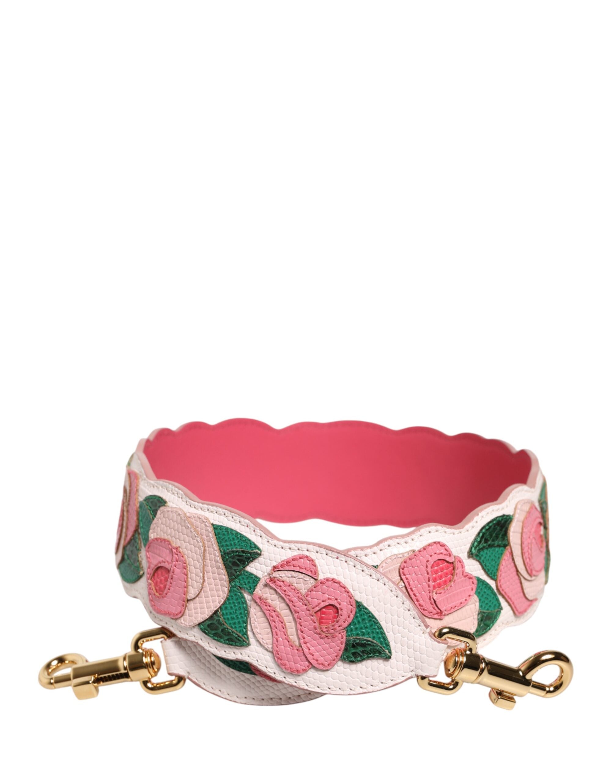 Strap White Floral Calf Leather Bag Accessory Shoulder Ayers