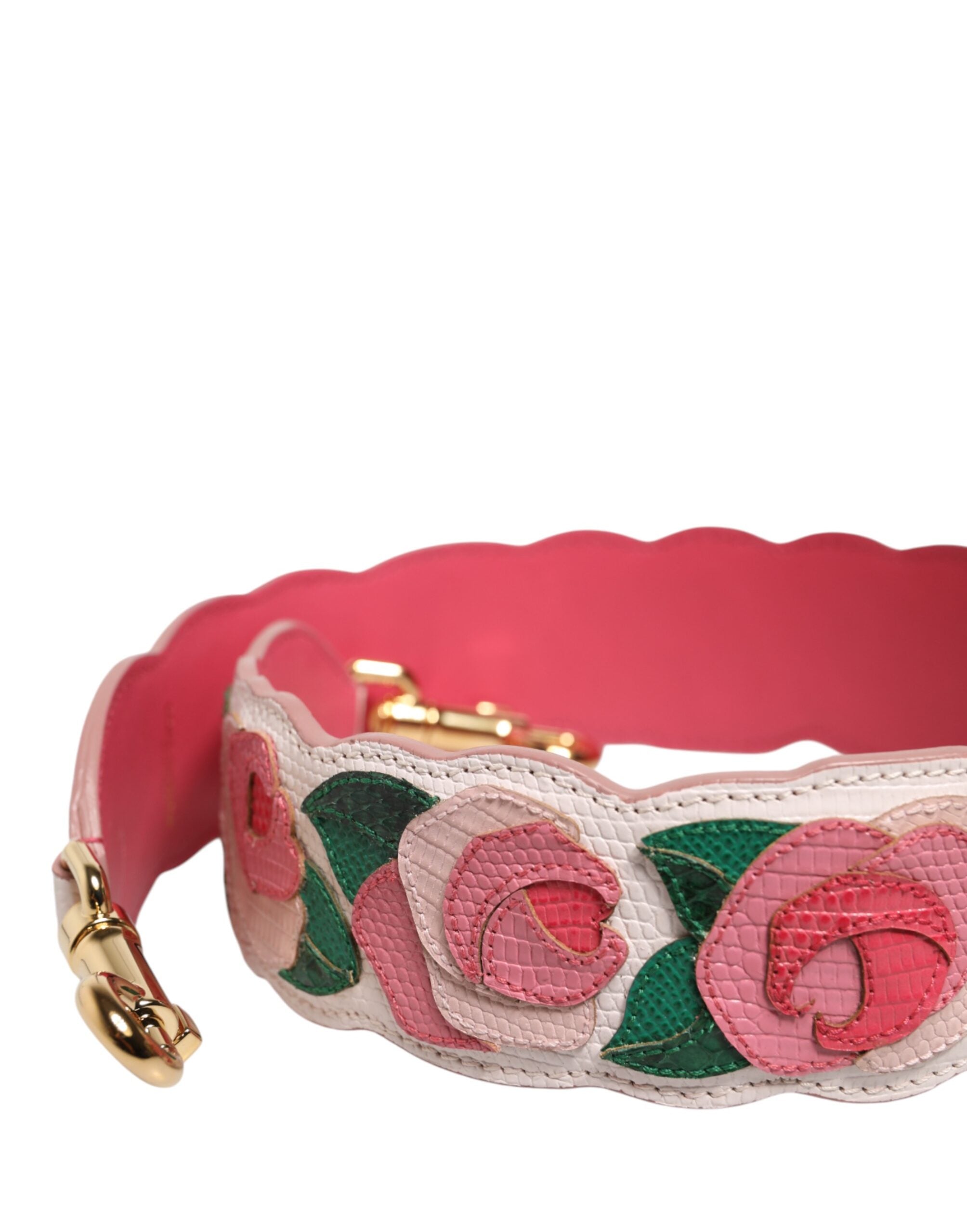 Strap White Floral Calf Leather Bag Accessory Shoulder Ayers