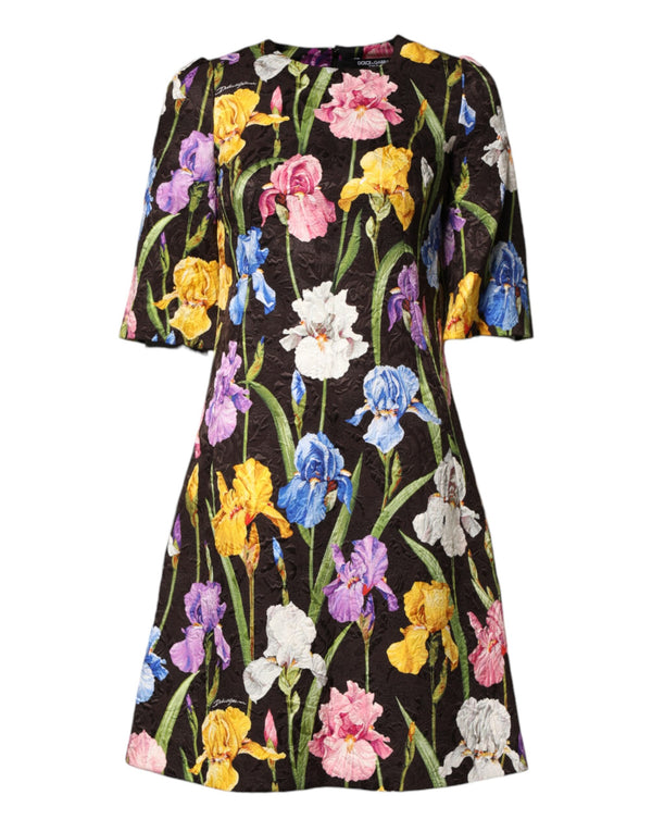 Dolce & Gabbana 52% Cotton dress in black
