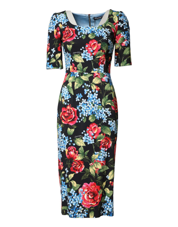 Dolce & Gabbana 100% viscose dress in black