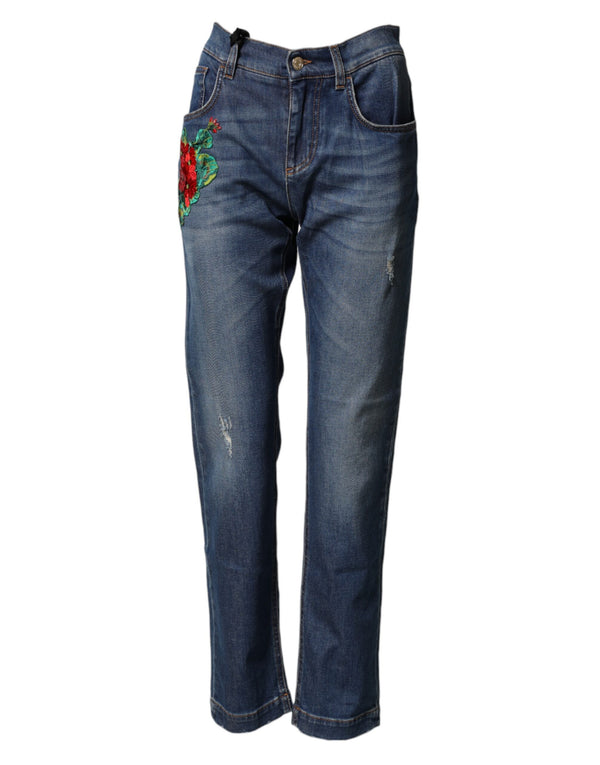 Dolce & Gabbana 98% Cotton jeans in blue