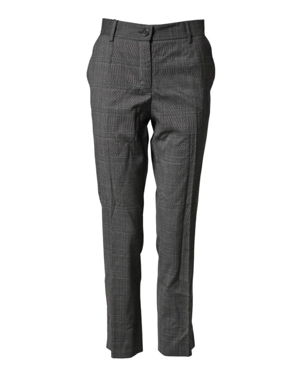Dolce & Gabbana 100% Virgin Wool trousers in gray