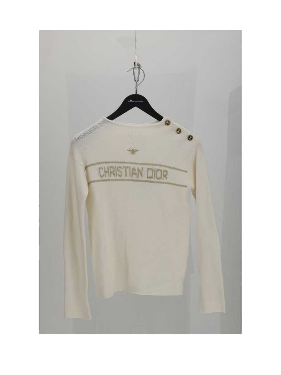 Knit Pullover Abeille Gold Cashmere (capra Hircus)