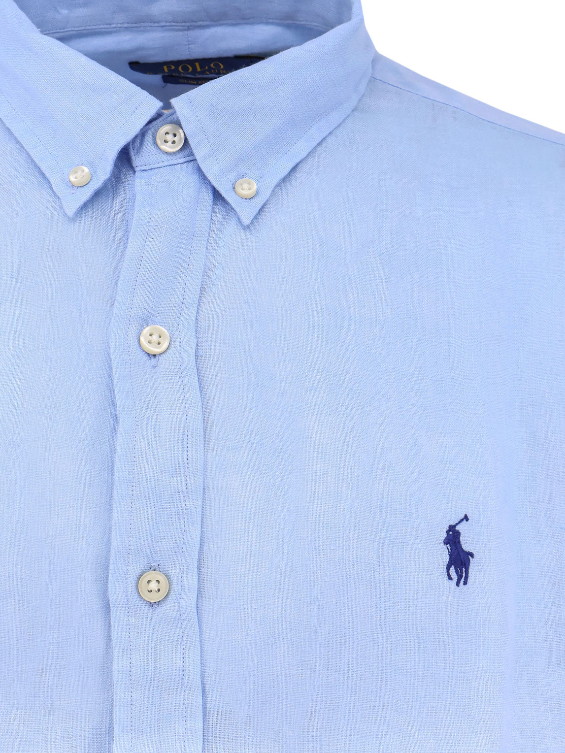 Polo Ralph Lauren Shirts Clear Blue Lino
