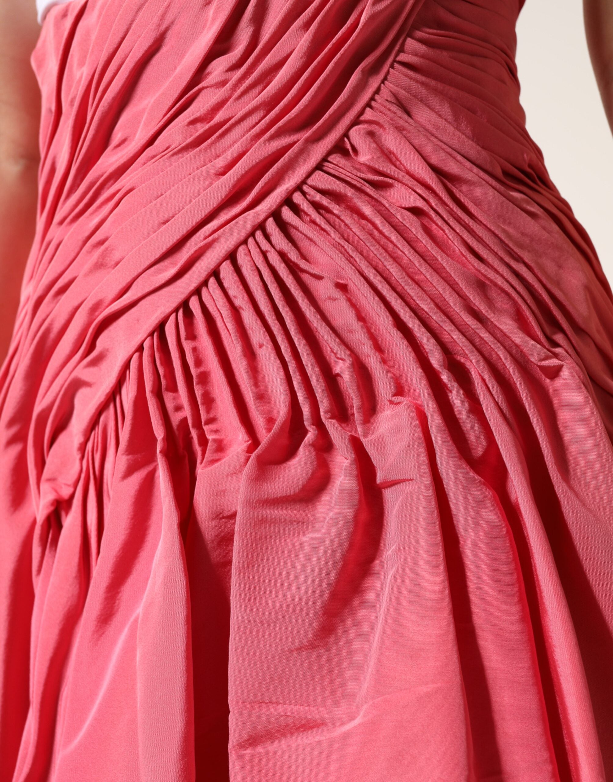 Dolce & Gabbana 100% Silk skirt in pink — view 5