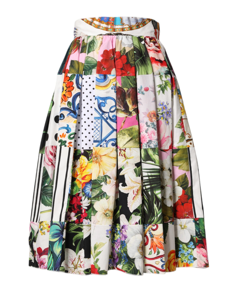 Dolce & Gabbana 100% Cotton skirt in multicolor