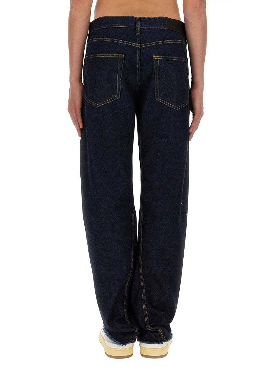 Twisted Jeans Blue Cotton