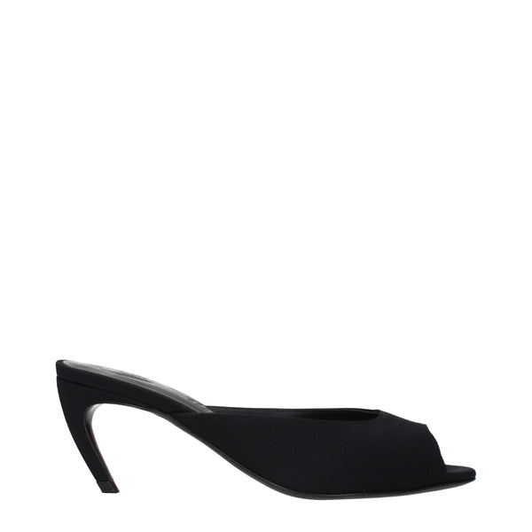 The Attico sandal in black
