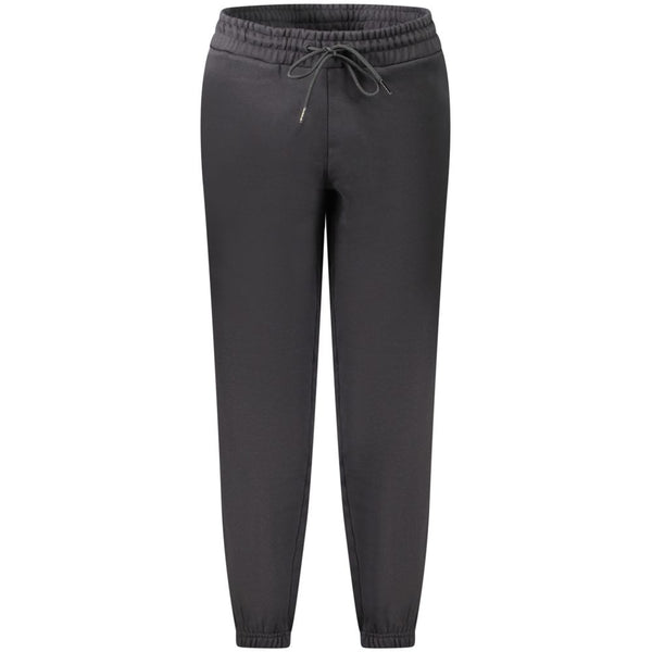 Black Cotton Womens Sport Trouser