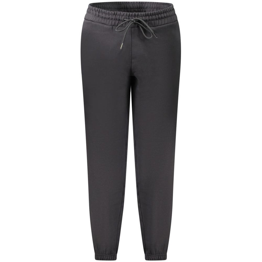 Black Cotton Womens Sport Trouser