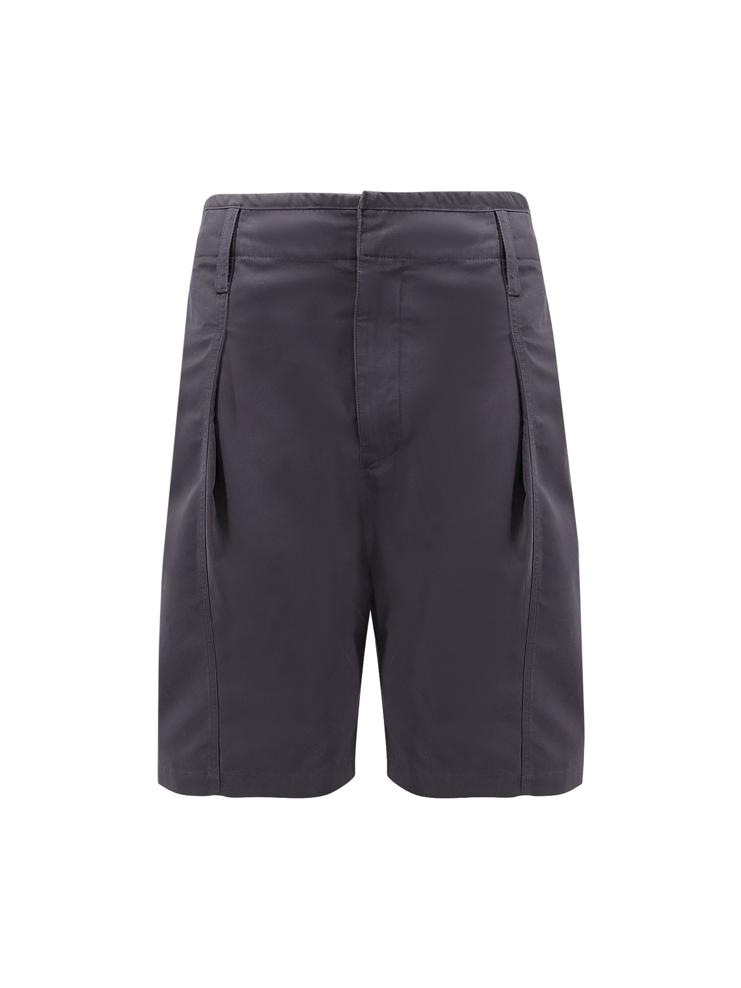 Lemaire Shorts Brown Cotone