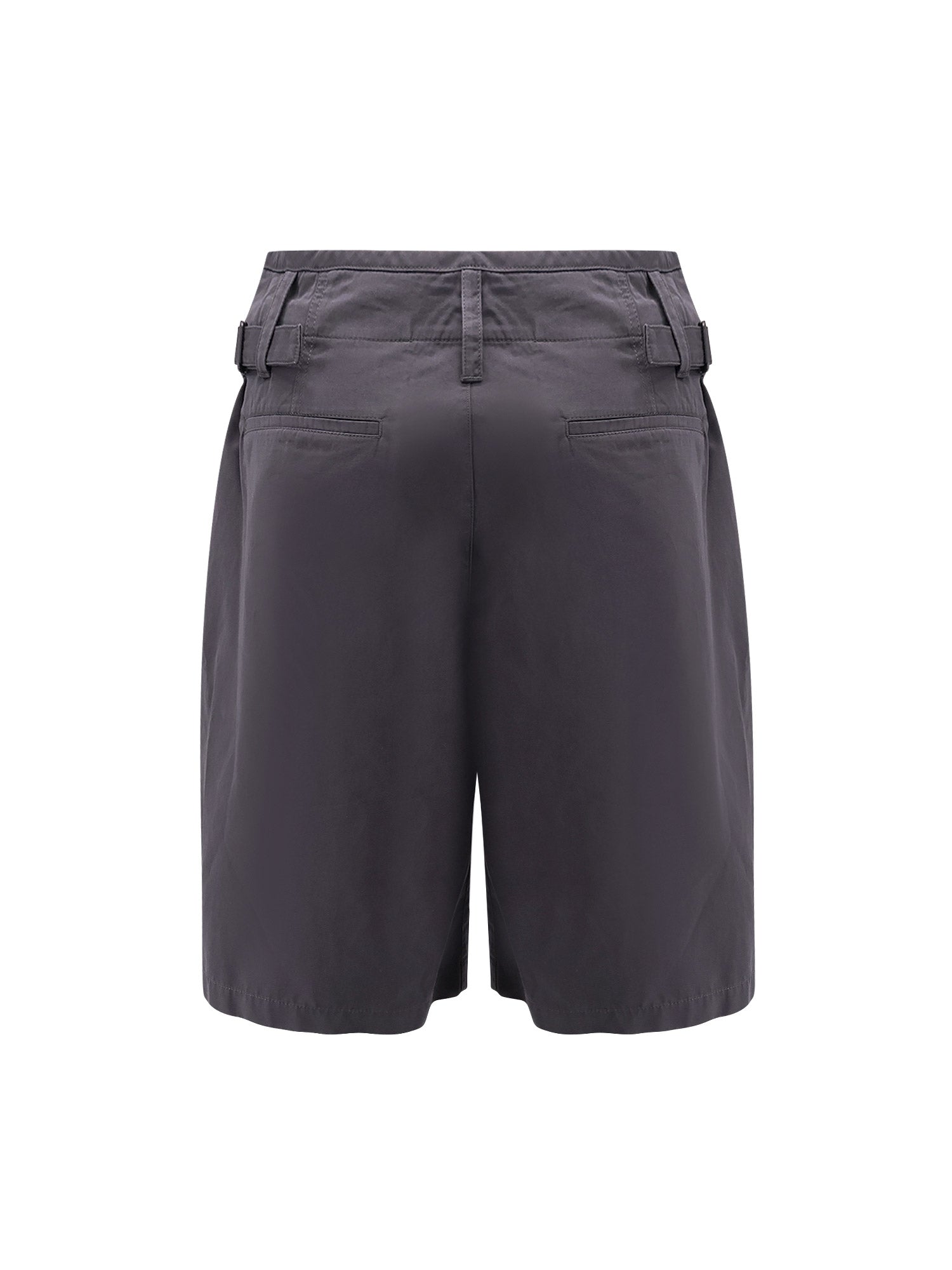 Lemaire Shorts Brown Cotone