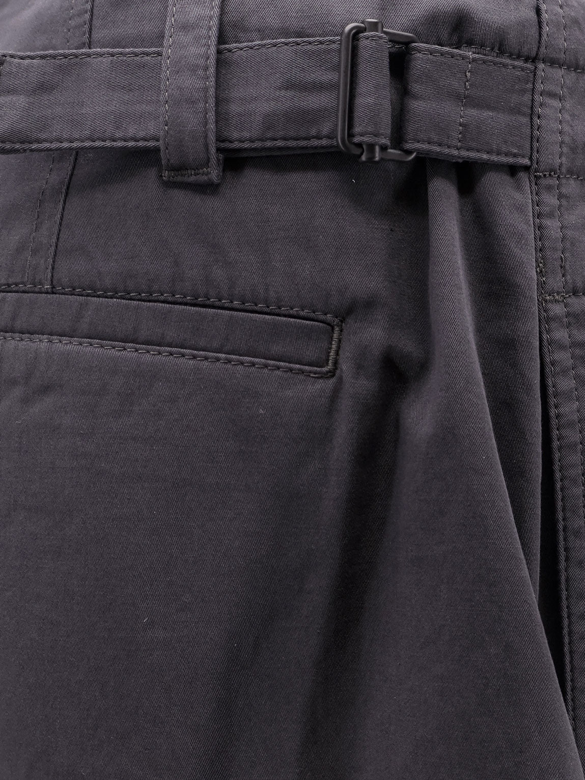 Lemaire Shorts Brown Cotone
