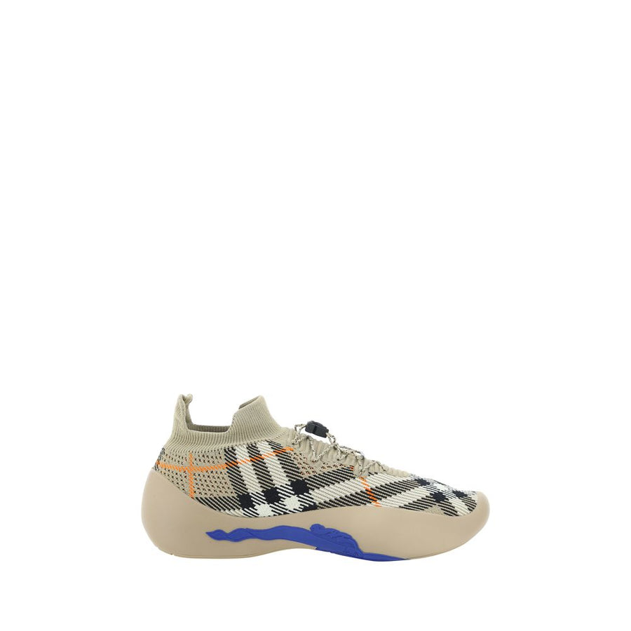 Burberry 92% Polyester sneaker in beige