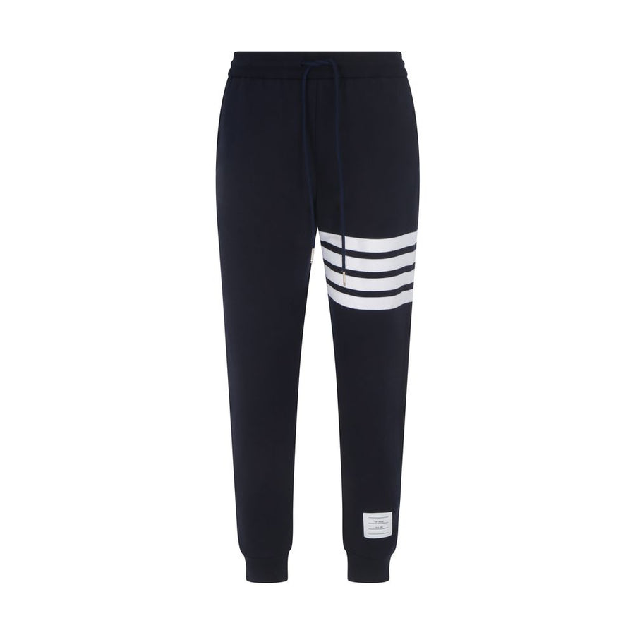 Thom Browne 100% Cotton joggers in navy