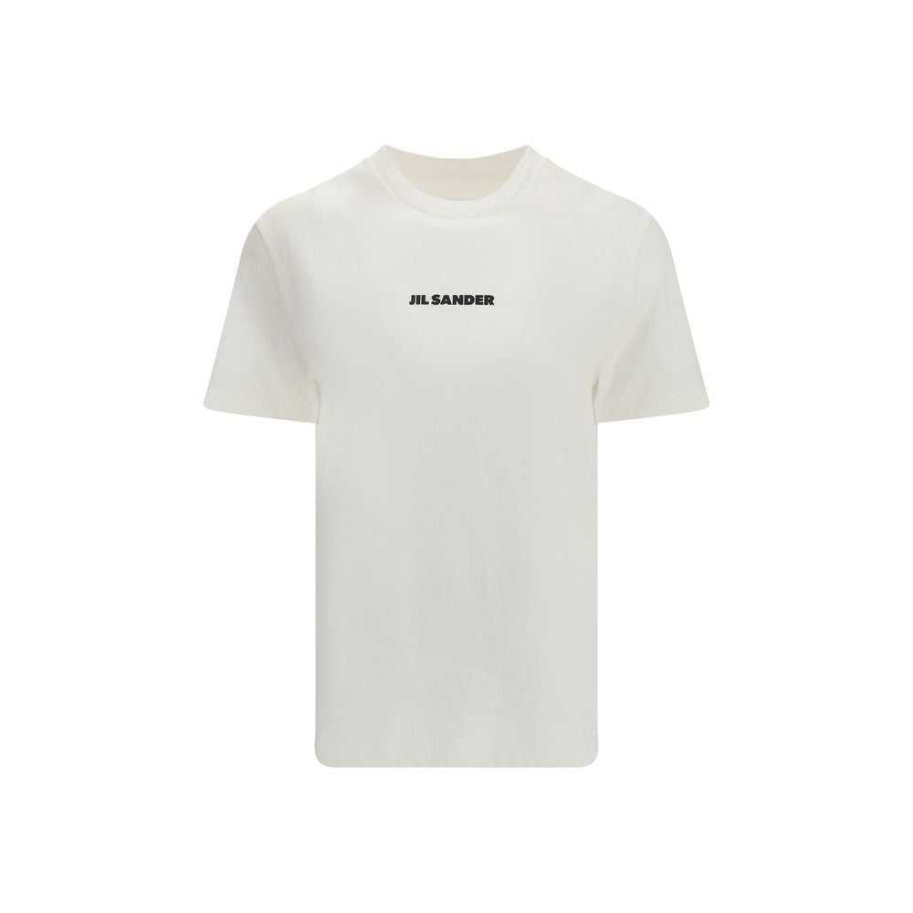 Jil Sander 100% Cotton t-shirt in beige