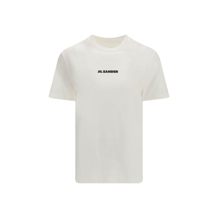 Jil Sander 100% Cotton t-shirt in beige