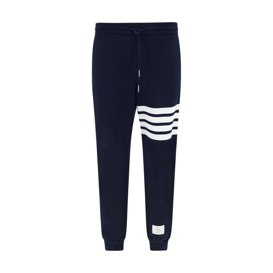 Thom Browne 100% Cotton joggers in navy