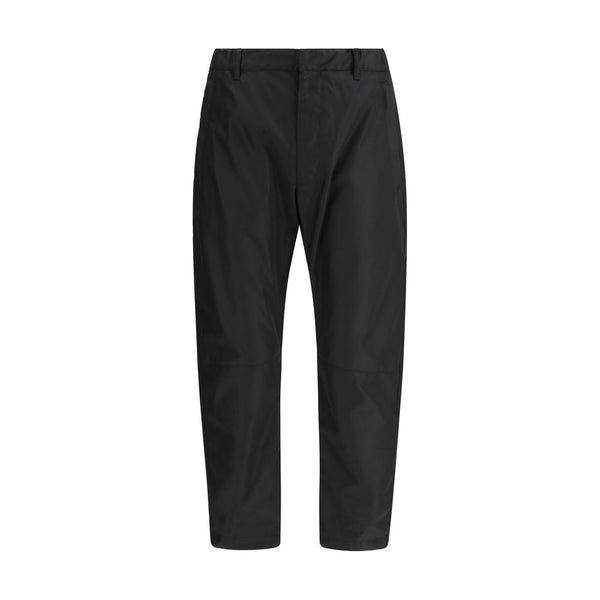 Prada 100% Recycled Polyamide trousers in black