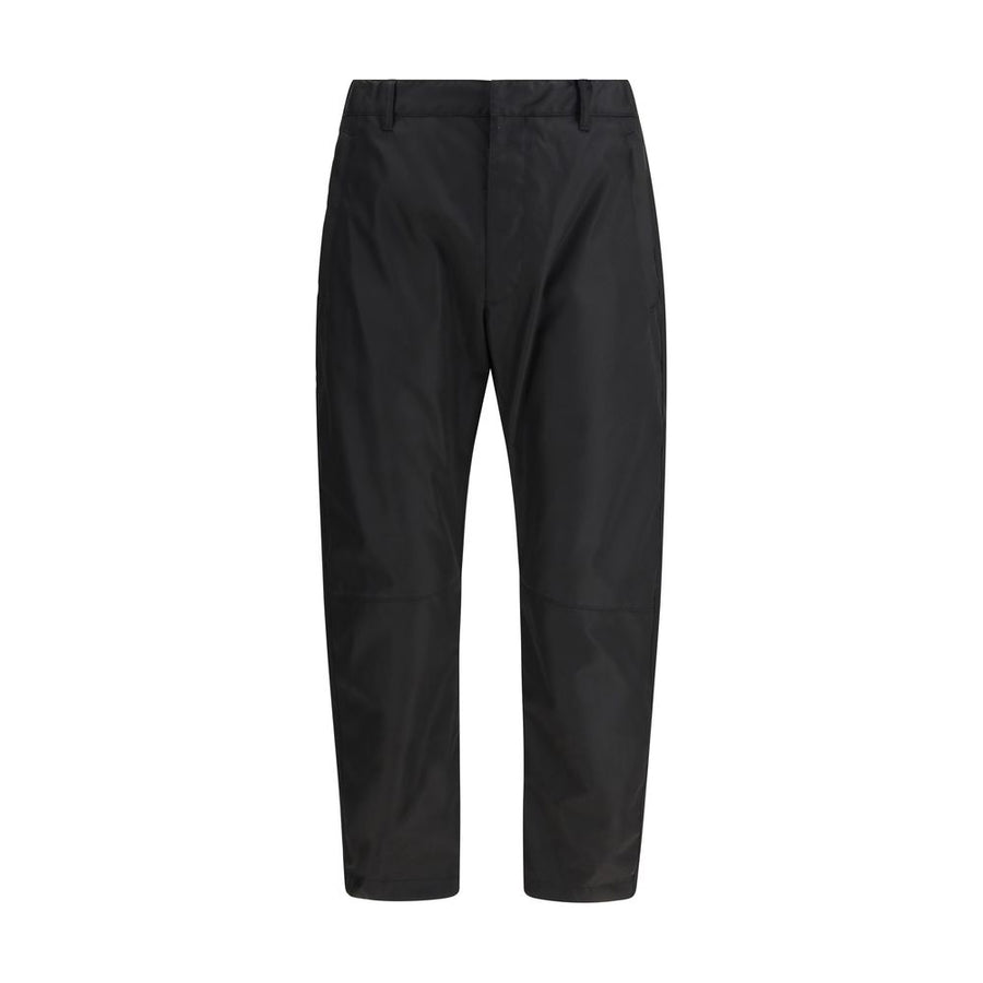 Prada 100% Recycled Polyamide trousers in black
