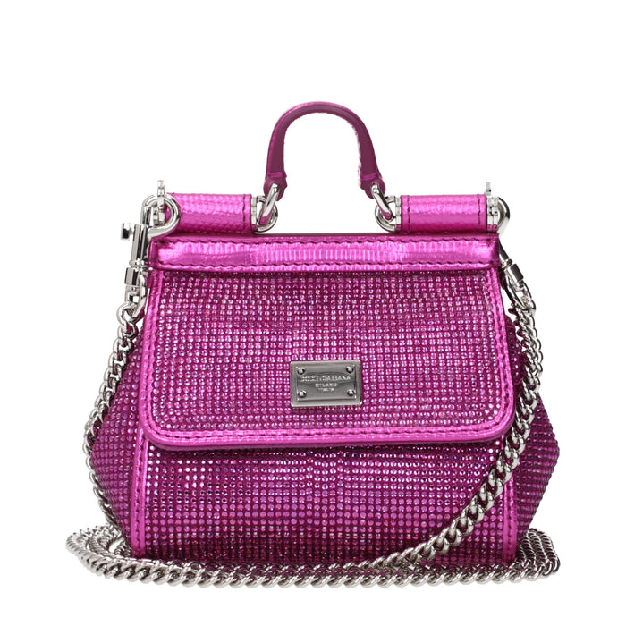 Pink Satin Handbag Bag